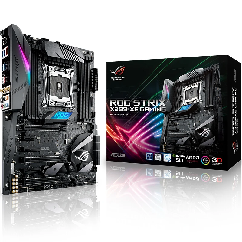 Asus ROG strix X299 XE игровой настольный компьютер Материнская плата Intel LGA 2066 DDR4 M.2 USB3.1