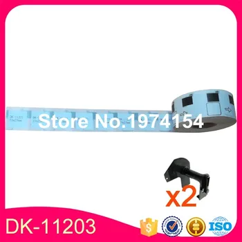 

200 Refill Rolls Compatible DK-11221 Label 23mm*23mm 1000Pcs Compatible for Brother Label Printer QL-700/720 White Paper DK-1221