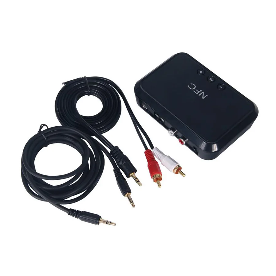 Музыкальный ресивер AAAE Bluetooth 4 1 с поддержкой NFC стереовыход 3 5 мм/RCA адаптер