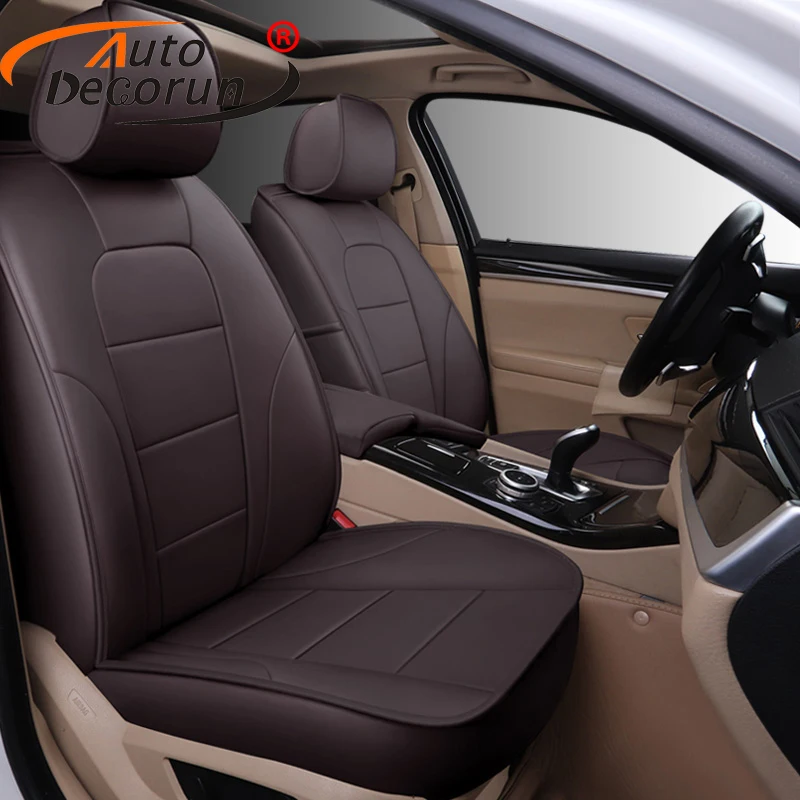 AutoDecorun Genuine Leather Seat Covers for Hyundai Veracruz 2008