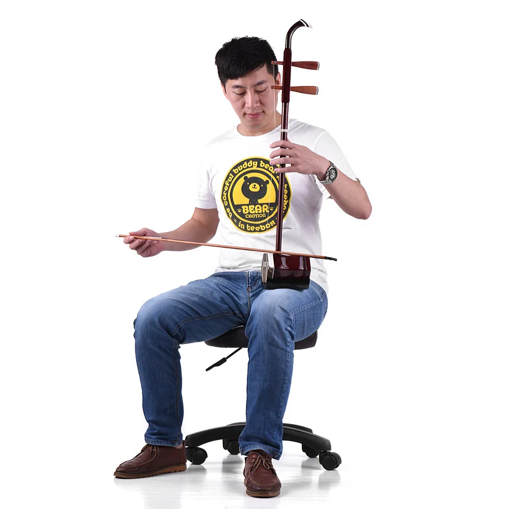 Китайская 2 струнная Скрипка скрипка Solidwood Erhu традиционный китайский струнный