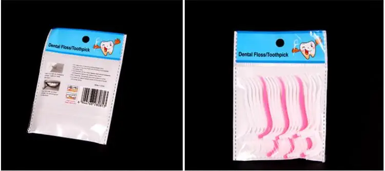 KESMALL 100 шт/партия одноразовые стоматологические Flosser межзубные палочка для чистки зубов зубные зубы Уход за полостью рта дропшиппинг CO817