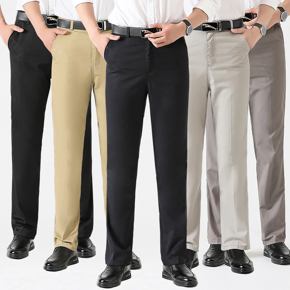 Хлопковые брюки-карго рабочие брюки для Для мужчин большие Размеры свободные Армейский зеленый черный хаки моды Повседневное 2018 WT-y996
