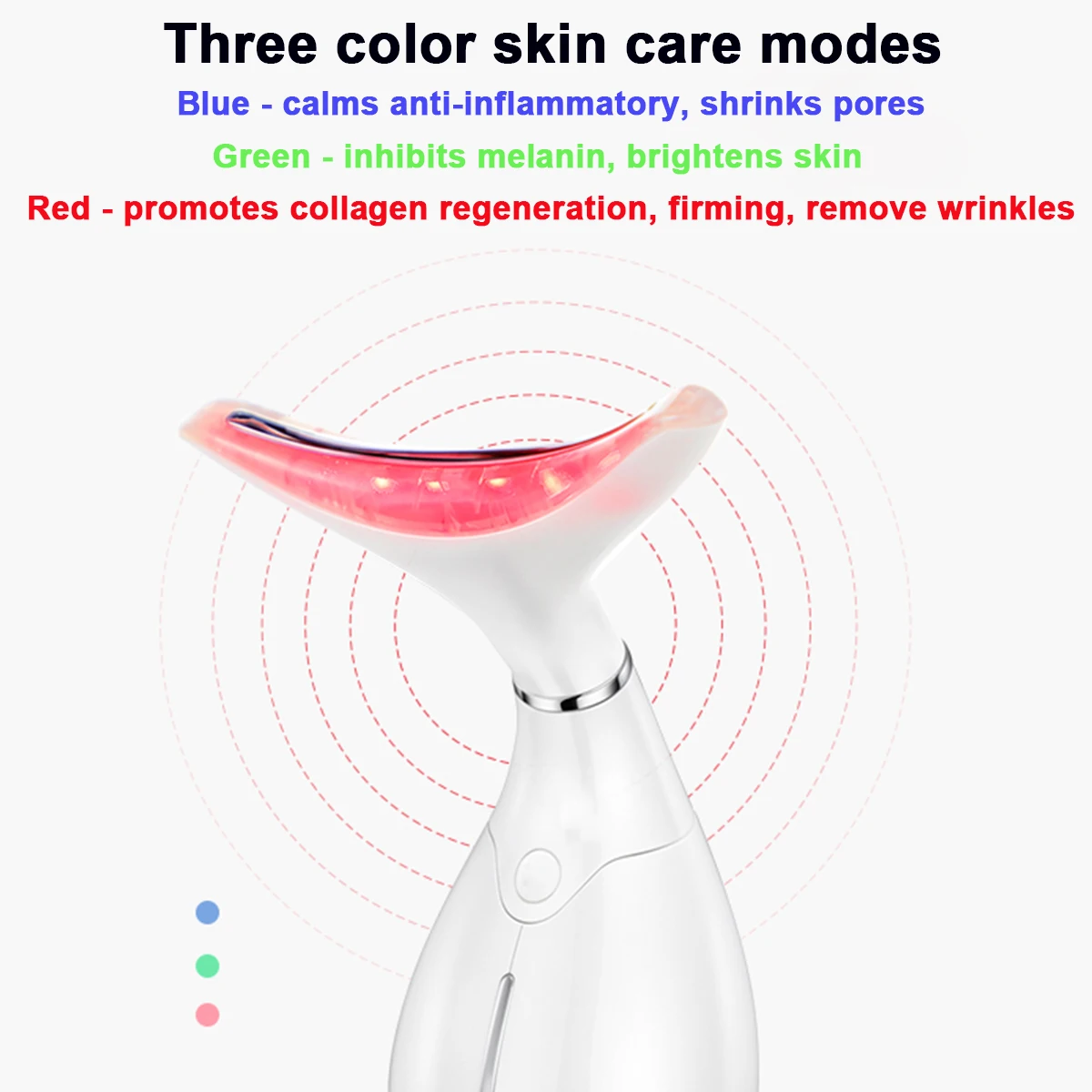  Face Massager Lifting Soin Visage Neck Anti Wrinkle Double Chin Slimmer Beauty Machine Skin Tighten - 4000013597614
