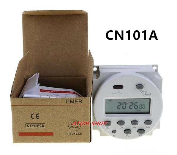 CN101A AC 220V 16A цифровой таймер 220VAC Еженедельный программируемый электронный бренд