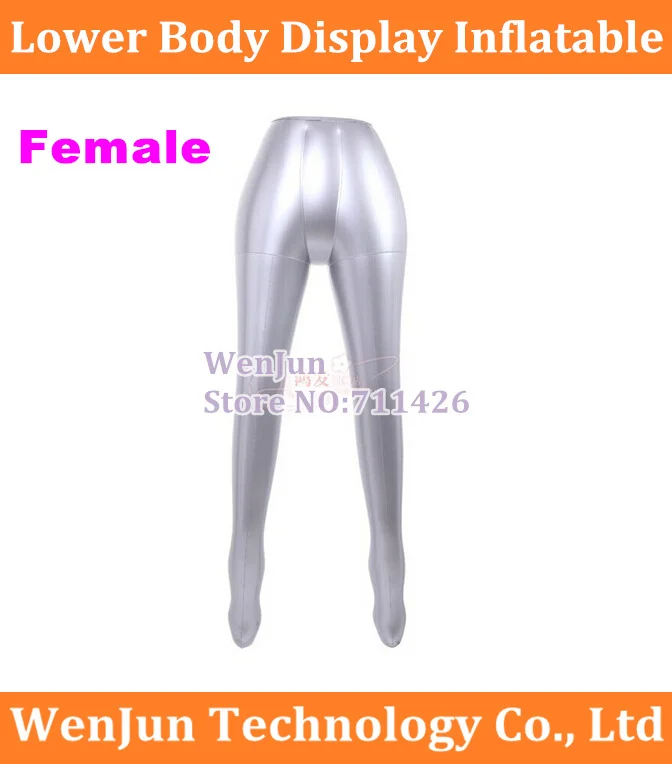 

Hot SALE Inflatable Female Pants Trou Underwear Mannequin Women half body Dummy Torso Legs Model Show