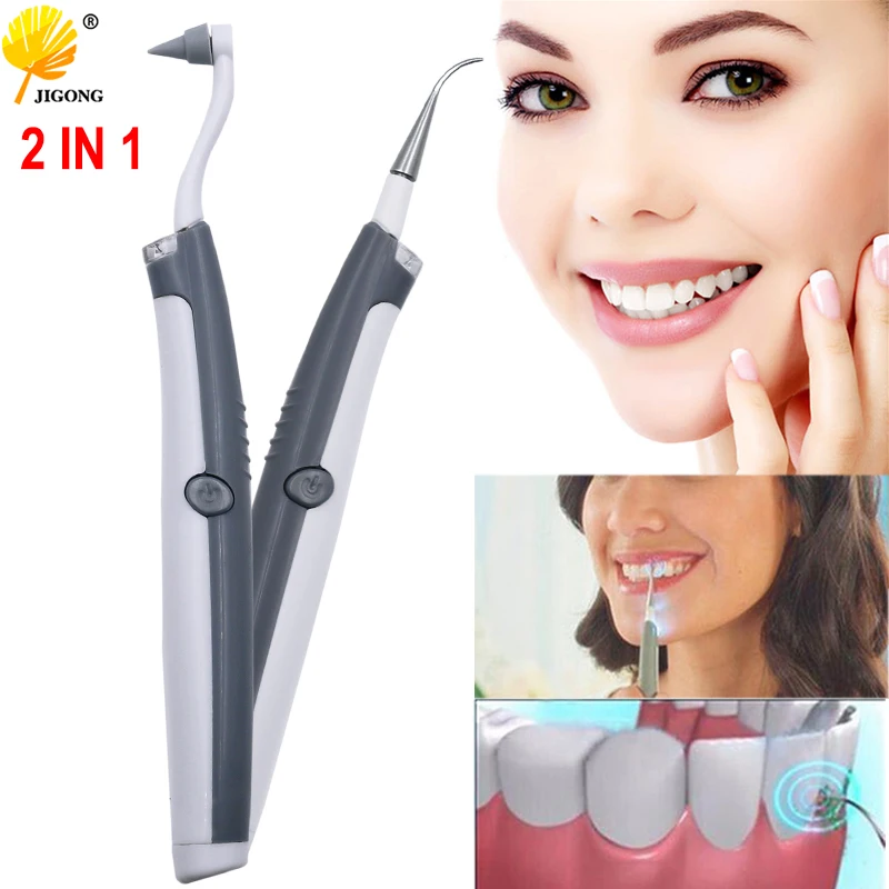 

Dental brush ultrasonic dental teeth using LED lights to remove tartar and stains tooth brush