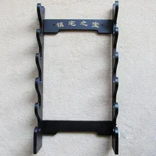 S0622 китайский Горизонтальное настенное крепление держатель для катана меч 6 ярусов 1" x 24.2"