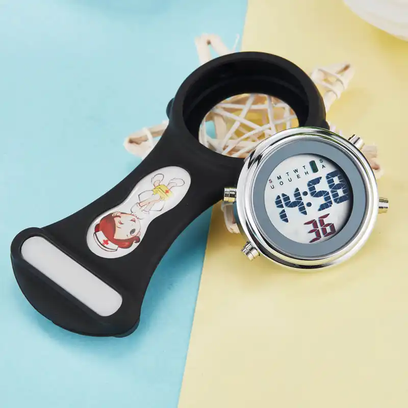 digital display pocket watch