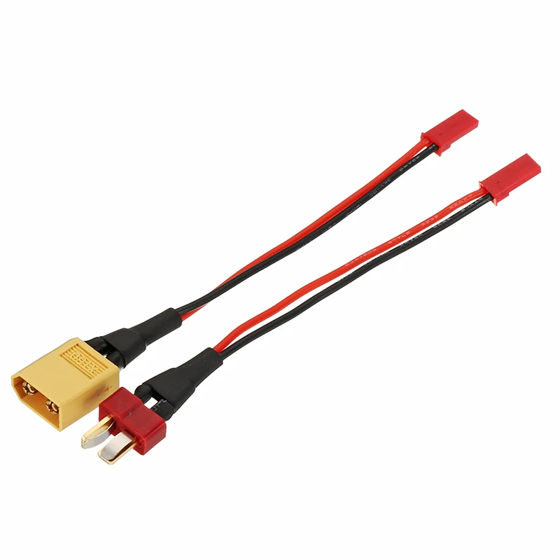 Best Deal 1pc 10cm Battery ESC Cable Connector AWG22 T Plug XT60 Plug