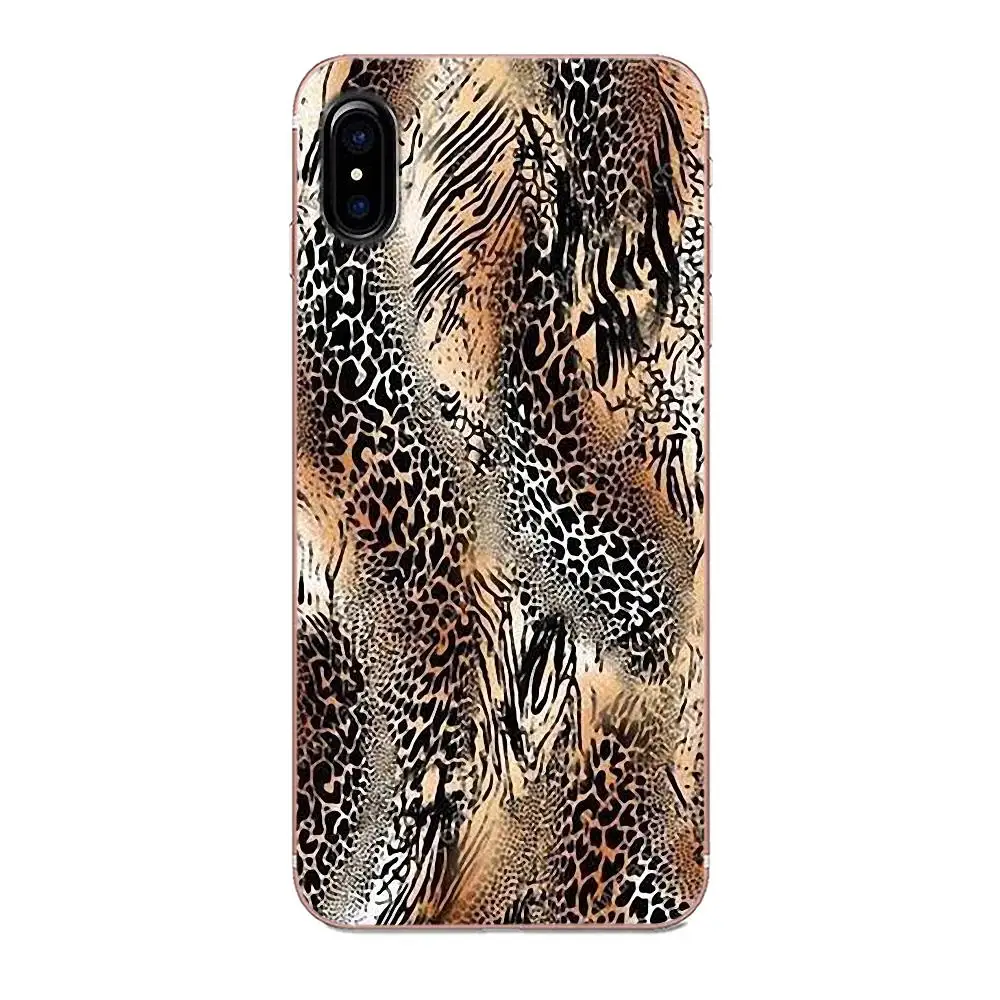 Мягкие сумки из ТПУ чехлы для Xiaomi Redmi Note 2 3 3S 4 4A 4X 5 5A 6 6A Pro Plus с леопардовым принтом