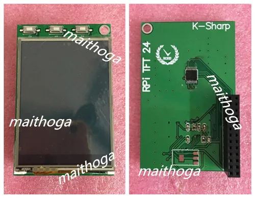 2 4 &quot/2 8&quot/3 дюймовый 26PIN TFT ЖК-модуль с сенсорной панелью XPT2046 для Raspberry Pi B / + 320*240