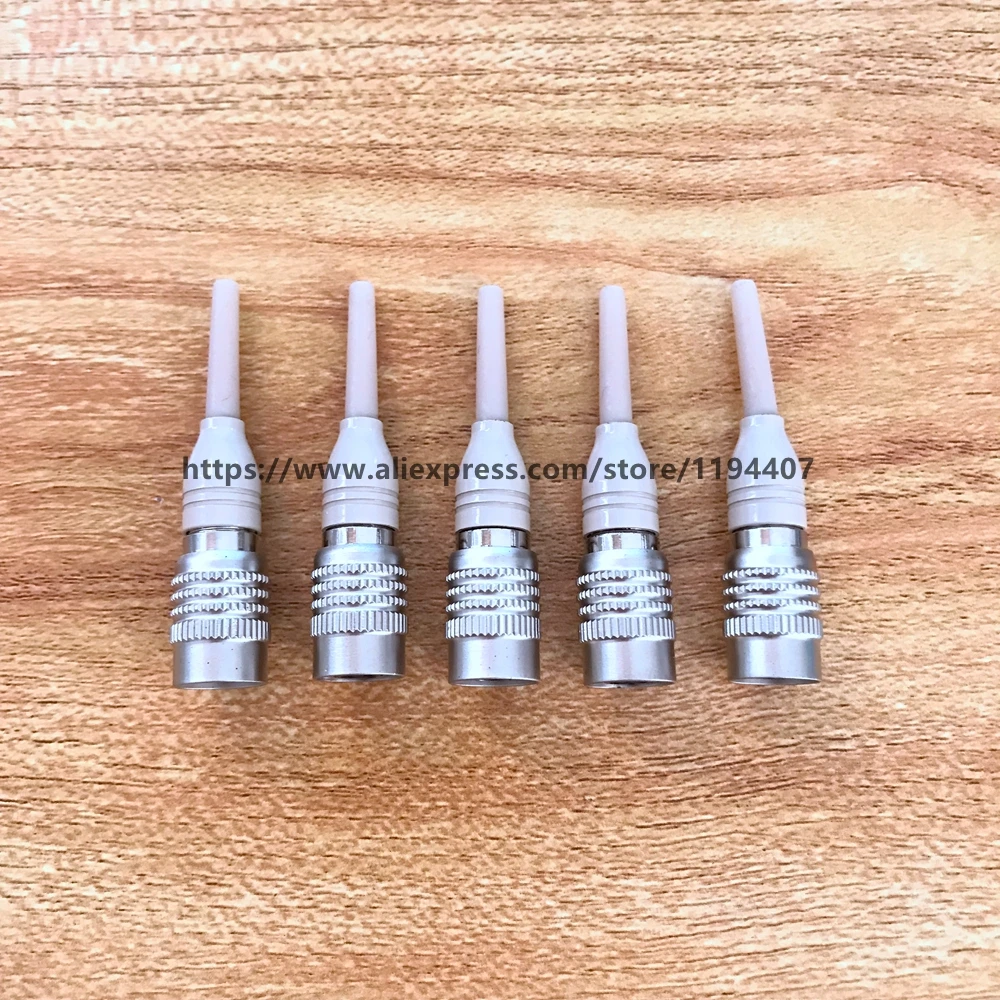 

5 pcs XLR 4 Pin Male Plug MIC Microphone Audio Connector for Audio-technica