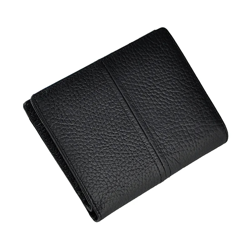 

Fashion Designers Crazy Horse Leather Purses Money Clip Genuine Leather Solid Men's Wallets Free Shipping