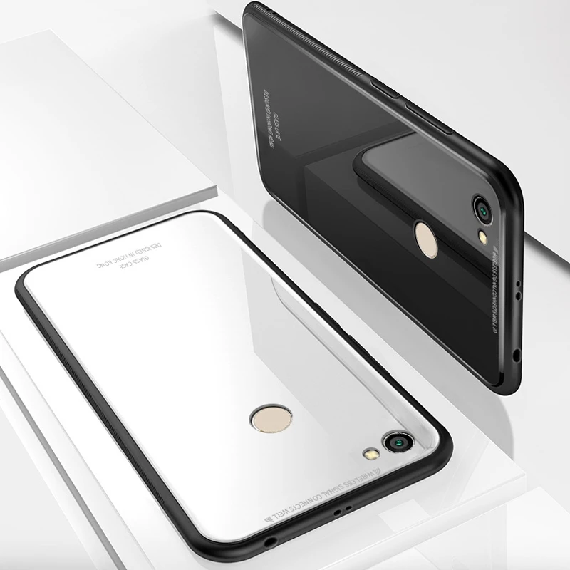 YUETUO закаленное стекло на заднюю крышку телефона etui чехол для xiaomi redmi note 5a prime pro note5a