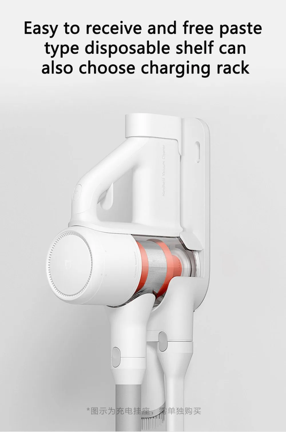 Xiaomi Mijia беспроводной ручной пылесос пылесборник 100000 об/мин, бесщеточный двигатель 99% Acarid удаление умный дом