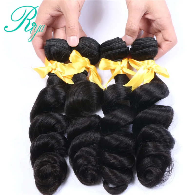 loose wave bundles with 13X4 silk base frontal closure (4)