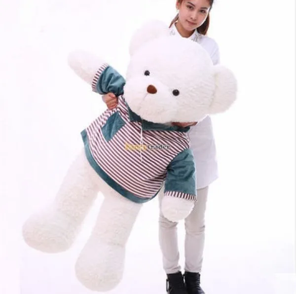 Fancytrader New Style! 47'' 120cm Lovely Giant Stuffed Soft Plush Funny Teddy Bear, 4 Colors, Free Shipping FT50855 (6)