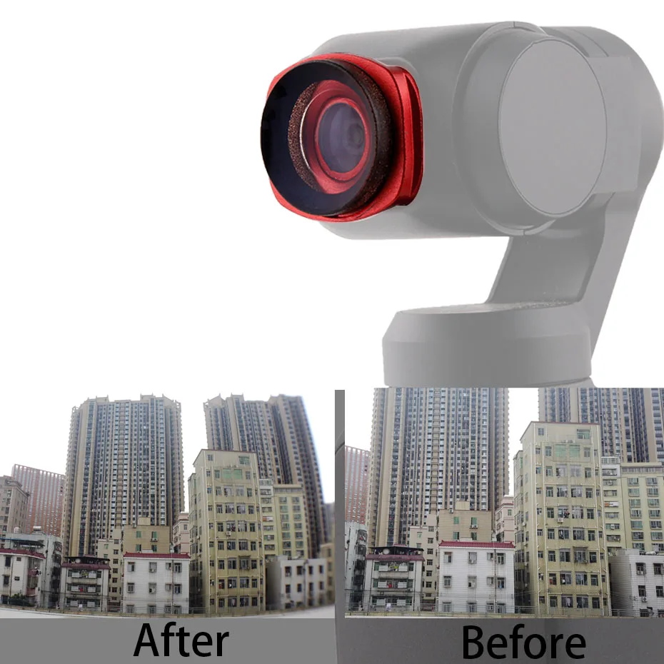 Для DJI Osmo карманный фильтр ужин широкоугольный объектив дополнительно стекло