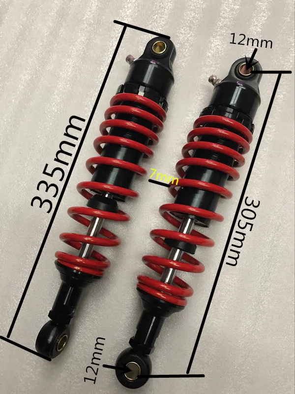 

Воздушный амортизатор для KH125 305 RS100 RS125 XL500S, 1 пара, 100 мм