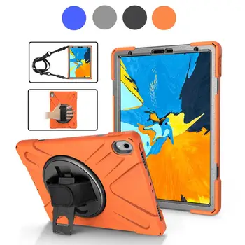

Besegad Rugged Protective Shockproof Case Cover with Kickstand Rotatable Hand Strap for Apple iPad Pro 10.5 inch Air 3 2019