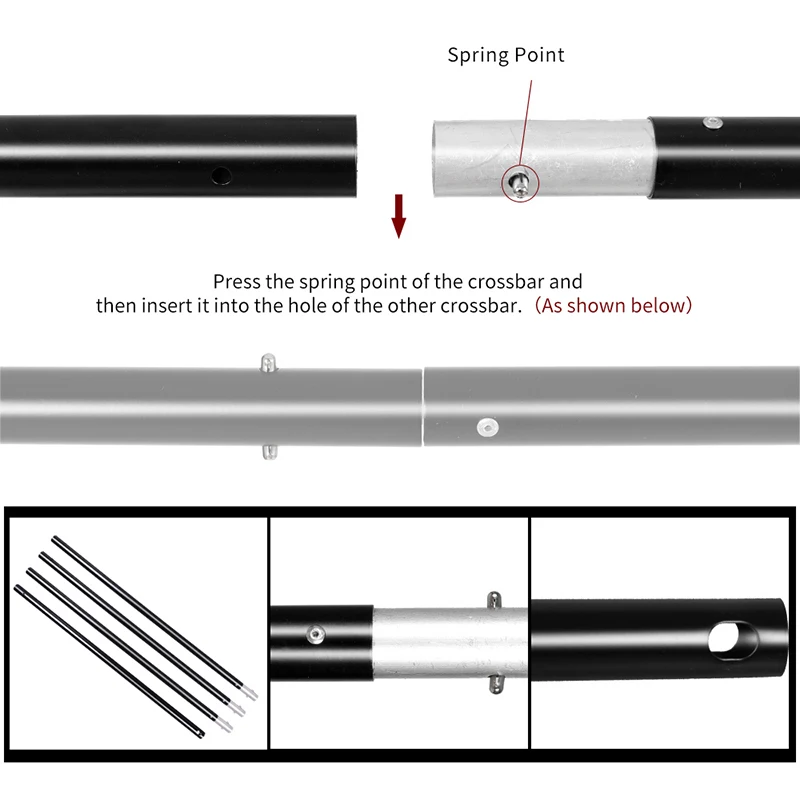 Lighting Kit Adjustable Max Size 2Mx3M Background