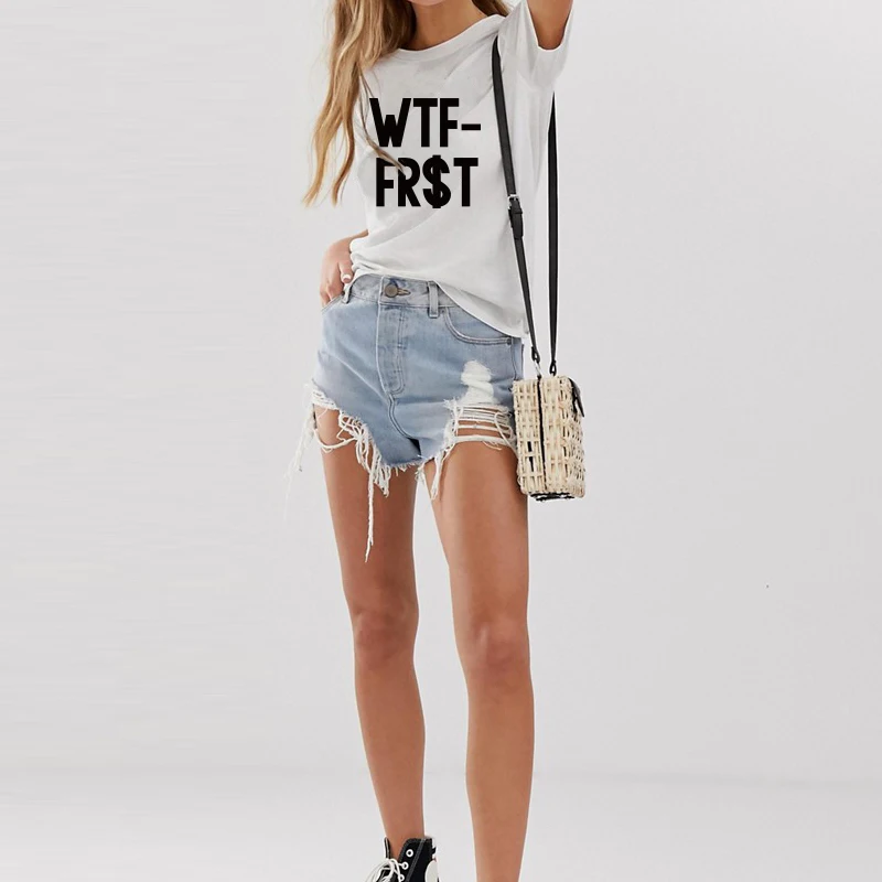 

Fashionable Summer T Shirt Women Print Letter Tee O-Neck Tops Harajuku Casual Female Poleras Mujer Vintage Clothing