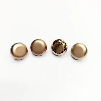 

good quality shirt buttons 10mm round metal gold buttons solid color sewing zinc alloy buttons 100pcs acessorios para costura