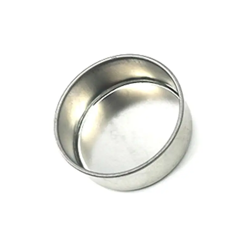 

1Pc 4.31x1.5CM Round Metal Tealight Cup Holder Empty Case Candle Wax Container Bowl Mold DIY Jelly Gel Jars Making Accessories