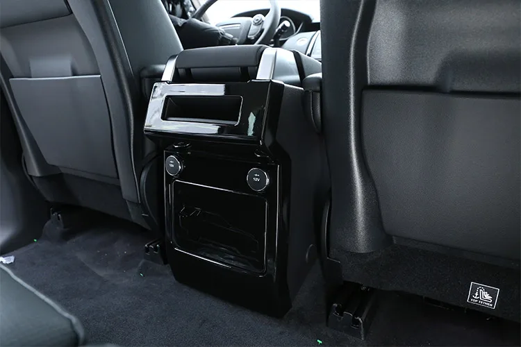 Для Land rover Discovery 5 LR5 L462- ABS хромированные подлокотник коробка задний воздухоотвод Панель накладка автомобильный аксессуар для укладки волос