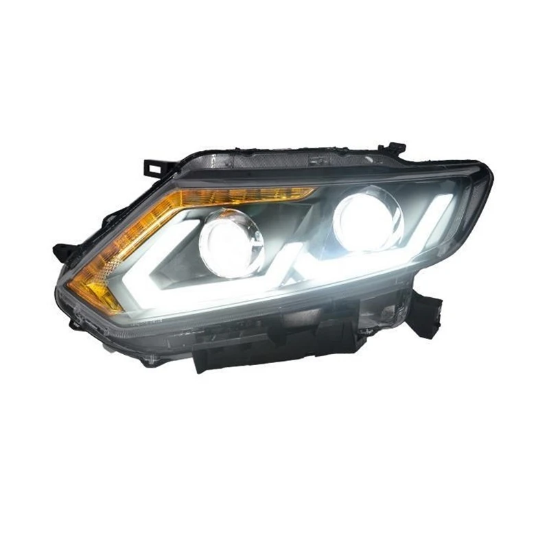 

Styling Running Side Turn Signal Neblineros Luces Para Auto Led Lights Assembly Cob Car Lighting Headlights For Nissan X-trail