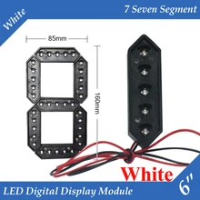 10 шт./лот " белый цвет Открытый 7 Seven сегмент светодиодный цифровой номер модуль для газа цена светодиодный дисплей модуль