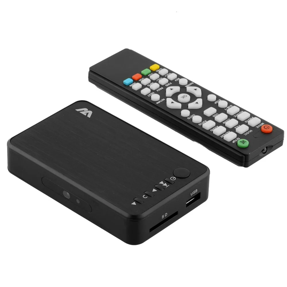 Автомобильный медиаплеер JEDX MP023 Full HD 1080P HDMI AV выход 3d кардридер HDTV USB SD