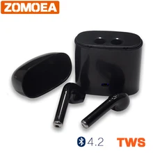 ZOMOEA Subwoofer headset Wireless Bluetooth 4.1 Earphone Sport Running Headphone Super Bass Headset Earbuds With Mic for iphone