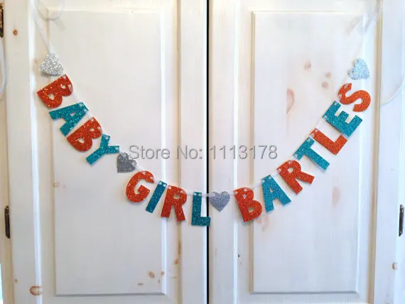 custom baby shower banners