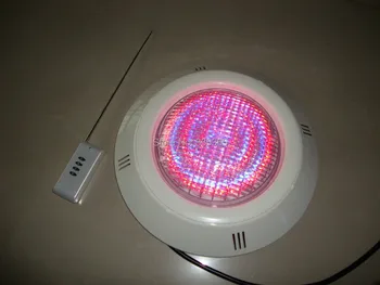 

surface hanging 1 pcs led RGB color underwater lamp ABS led pool light 15w with remote waterproof 100% no water leak in
