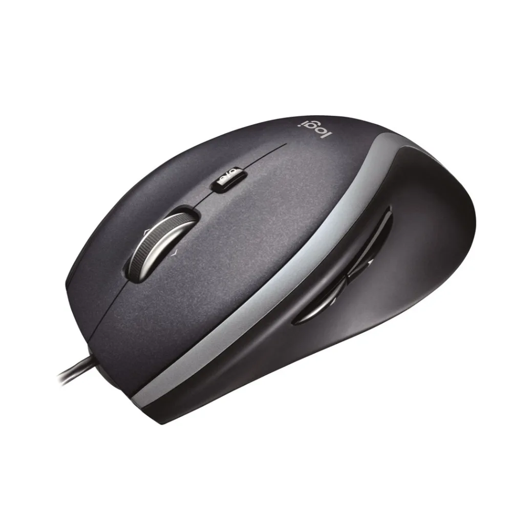 

Logitech LGT-M500, mano derecha, Laser, USB, 1000 DPI, 144 g, Negro