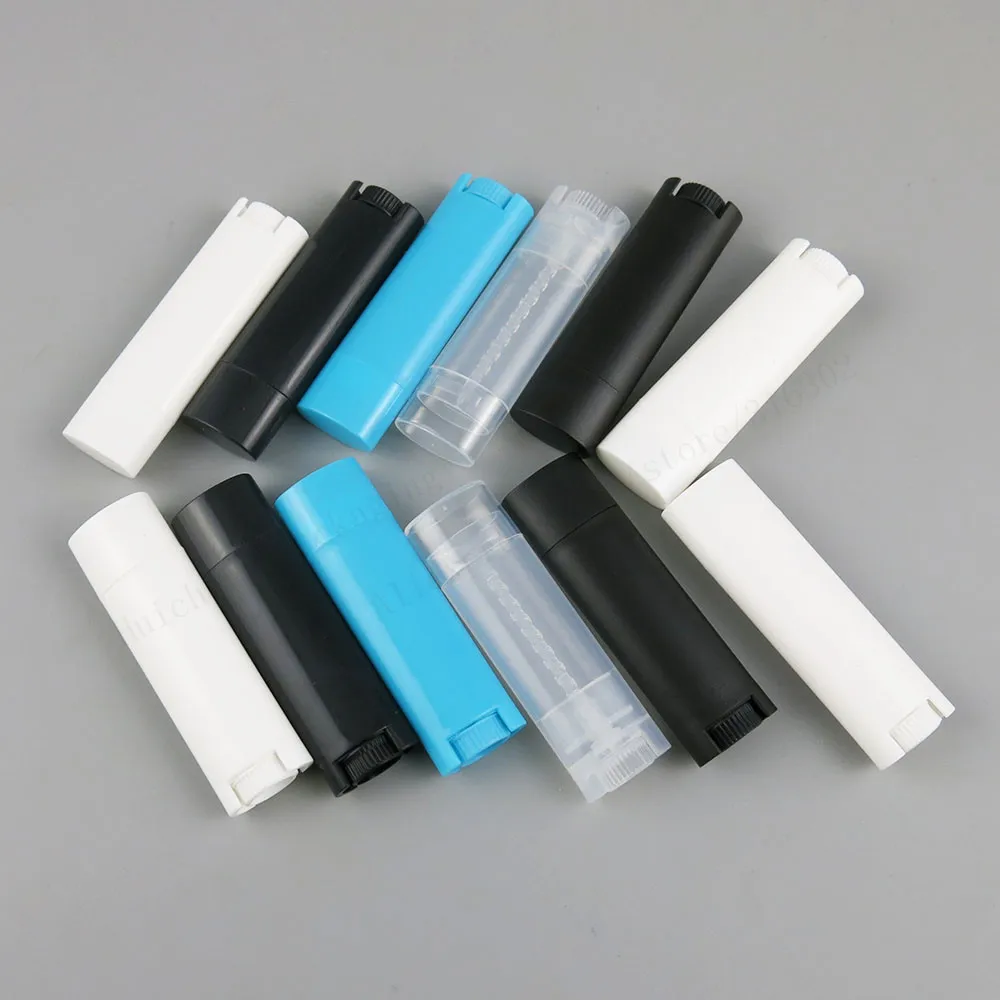 

2 x 4ml Lipstick Tube Lip Balm Containers Empty Cosmetic Containers Lotion Container Glue Stick Clear Travel Bottle
