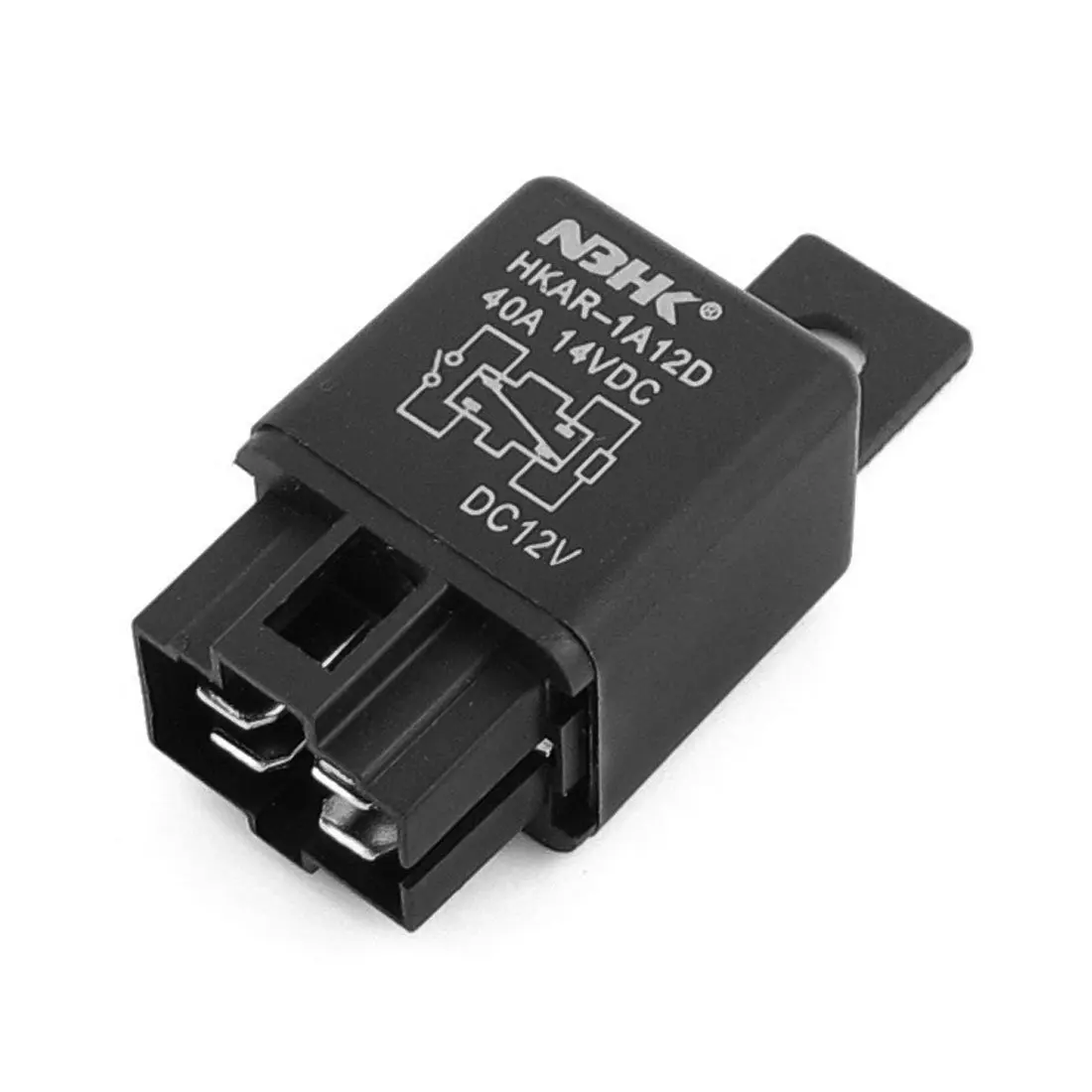 DC 12V 40A 4 Terminal SPDT Relay for Car Black-in Car Switches & Relays