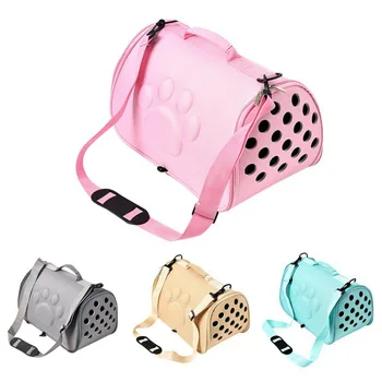 

Portable Cats Handbag Dog Carrier Bag Foldable Travel Bag Puppy Carrying Shoulder EVA Breathable Pet Bags For Small,Medium Dogs