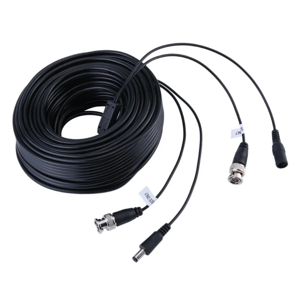 

30M BNC Cable For Surveillance System Kit Portable CCTV Cabel Universal Video Output DC Plug Wire Security System Parts