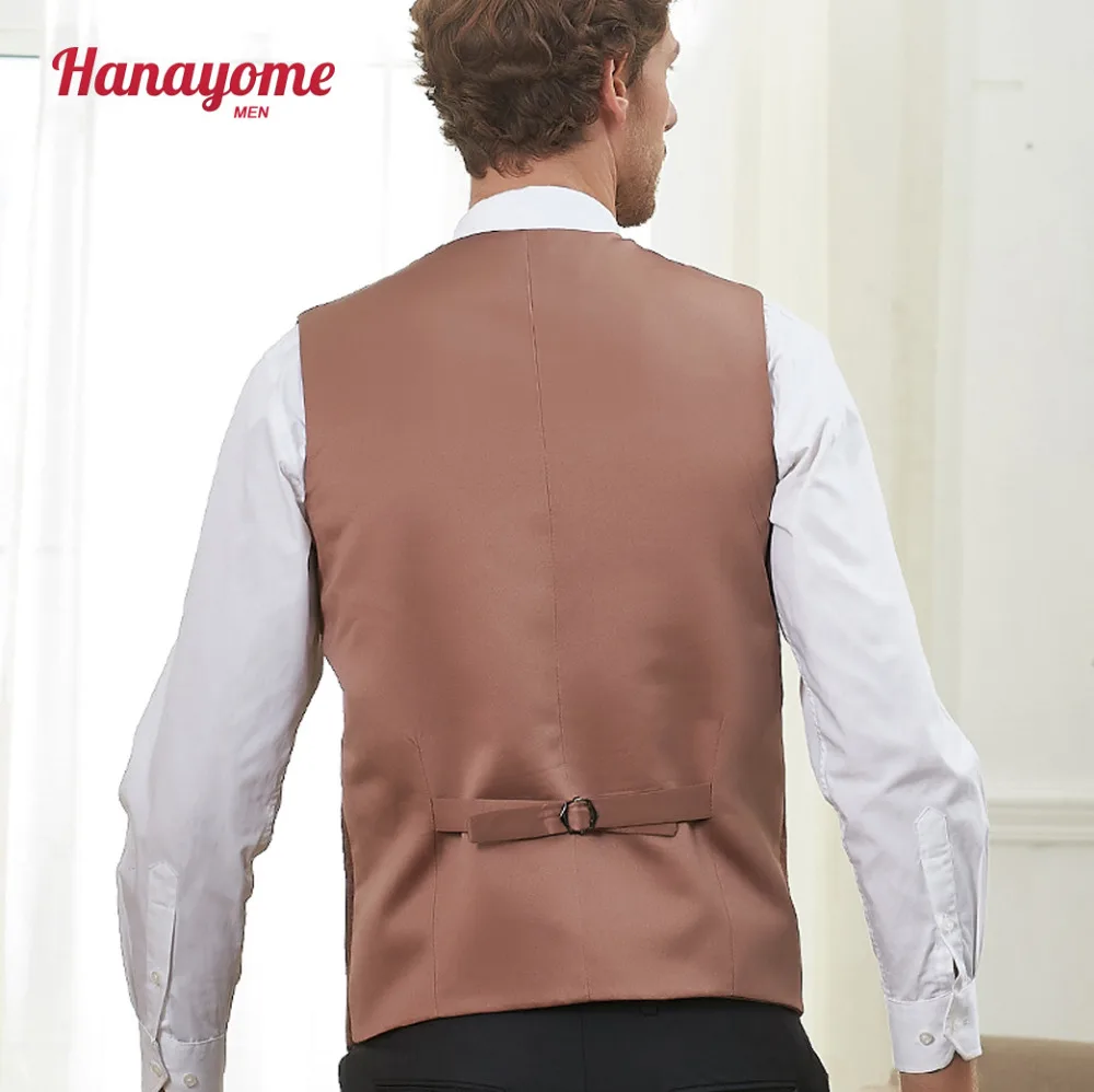 New Men's Suit Vest Gilet Regular Fit Men Waistcoat Business Homme Costume for Formal Party Custom Made VS57