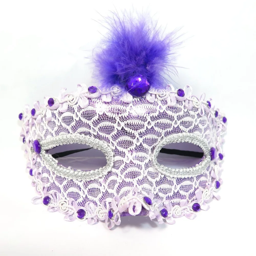 

hen party mask with feather wedding decoration bridal girls night out bachelorette event party supplies free shipping 2015 new