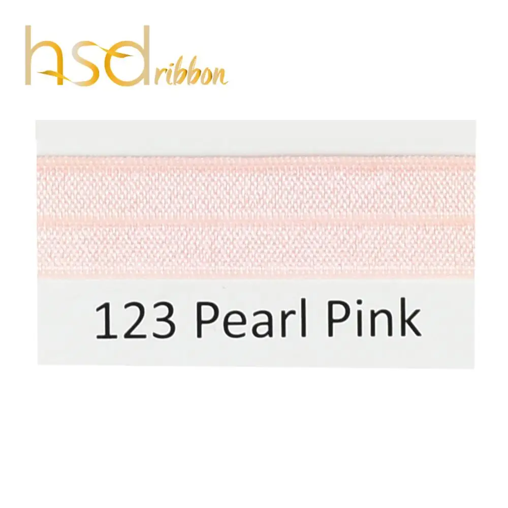 HSDRibbon 5/" 16 мм сплошной различные красный розовый белый пустой Аква серии Цвет Блестящий складной эластичный враг для diy 5 ярдов/рулон - Цвет: 123