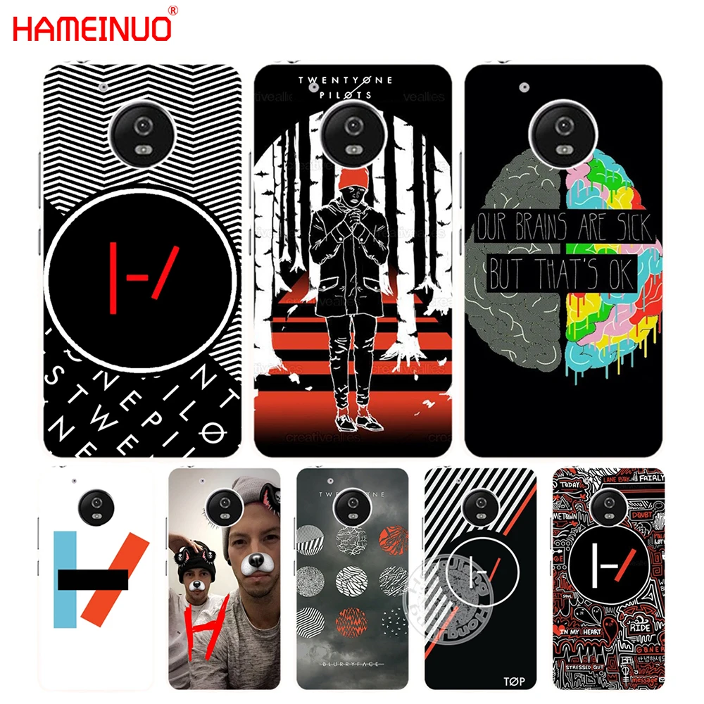 

HAMEINUO Twenty One Pilots 21 case cover for Motorola Moto G6 G5 G5S G4 PLAY PLUS ZUK Z2 pro
