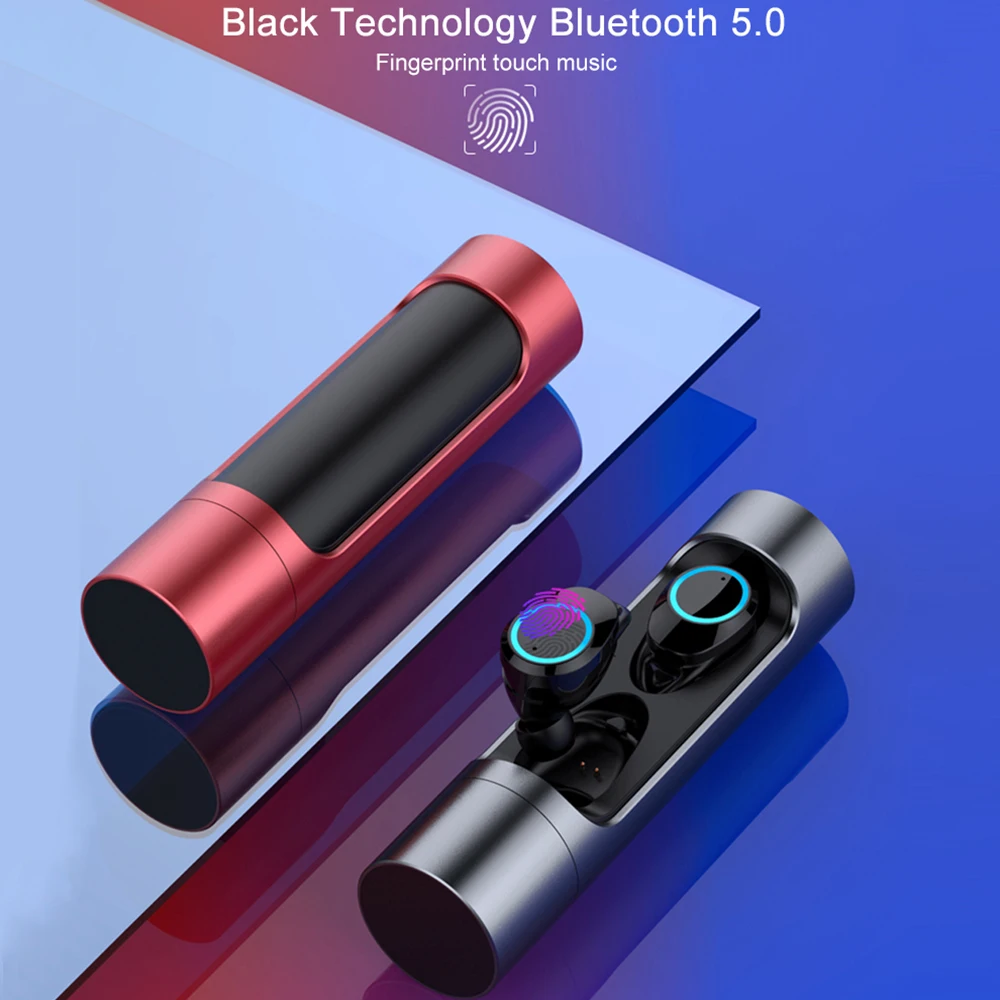 

Timethinker X8 TWS Earbuds AB1526P Chipset Double Channels Auto Power on off Intelligent matching Wireless Charging Case