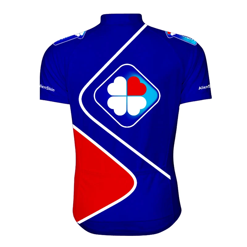 CopyFDJ فريق فرنسا الرجال الدراجات جيرسي الأحمر عرضية متقنة الرياضية الطريق ركوب bikeing الملابس البلاد دراجة جبلية