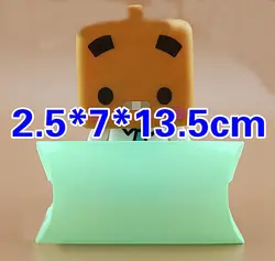 20 штук 2.5*7*13.5 см разноцветный Подушки Детские pvc коробка пластиковая коробка свадебные подарочные коробки для ювелирных изделий Упаковка