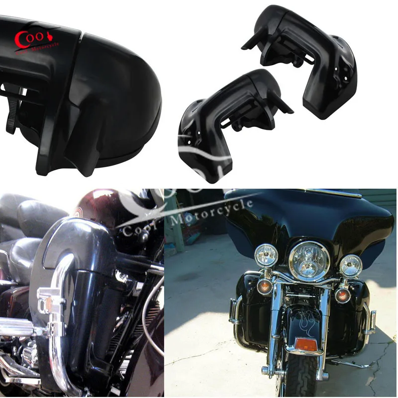 Leg Fairings Kit Lower Vented For Harley Touring Road King Electra