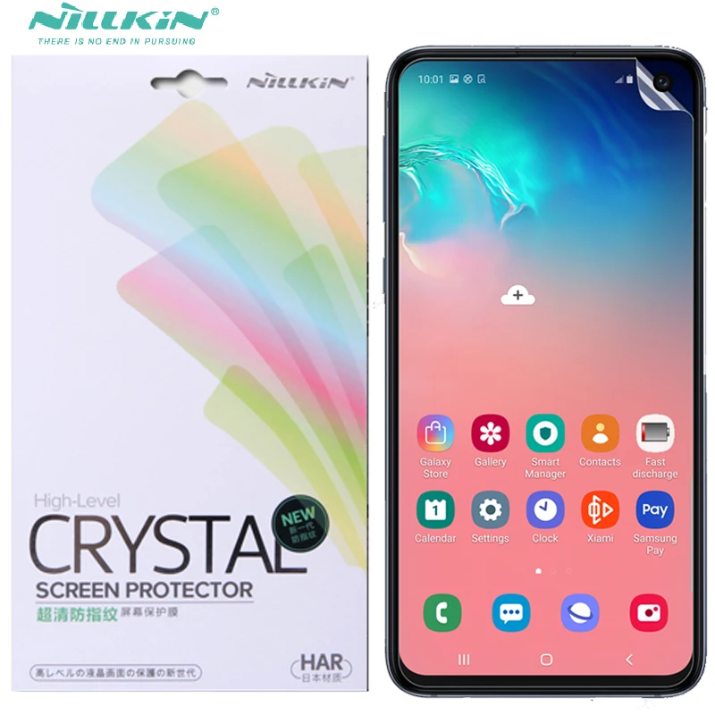 

nillkin PET clear screen protector for samsung s10e slim matte protective film for samsung galaxy s10e screen cover